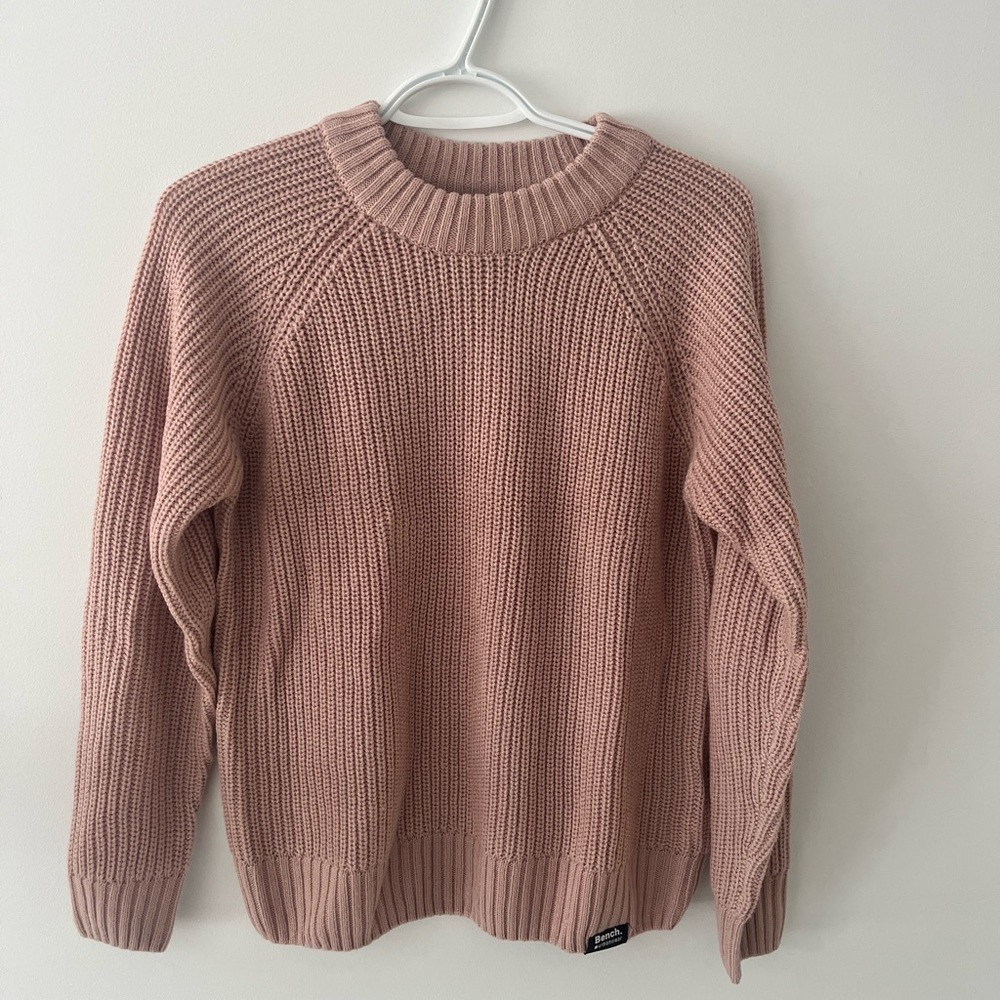 Bench Dusty Pink Knit Sweater